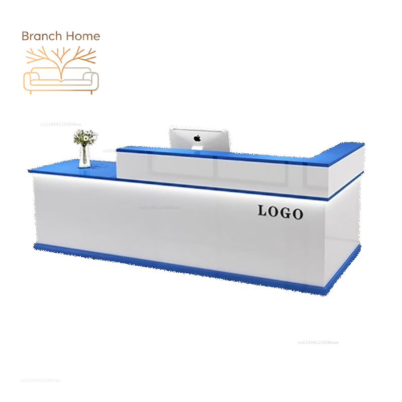 Office Furniture Usa - Mesa de Recepção de Luxo com