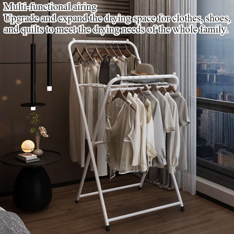 Coat Rack Standing - Rack de secagem de roupas do