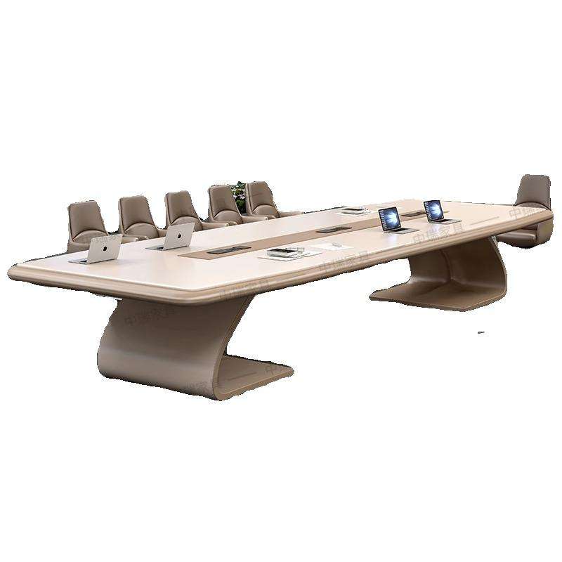 Office Furniture Manufacturers - Mesa de Conferência Oval Grande de