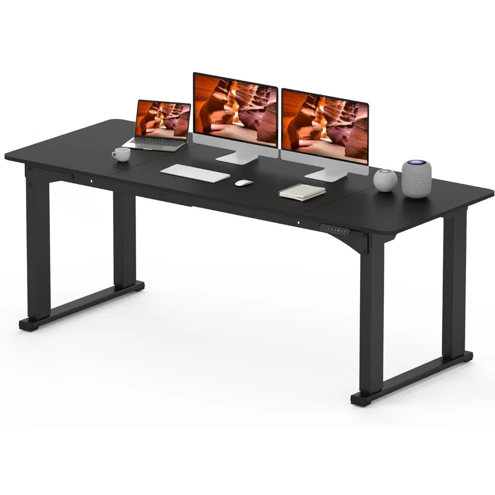 Office Furniture Usa - Mesa de Escritório Elétrica Ajustável em