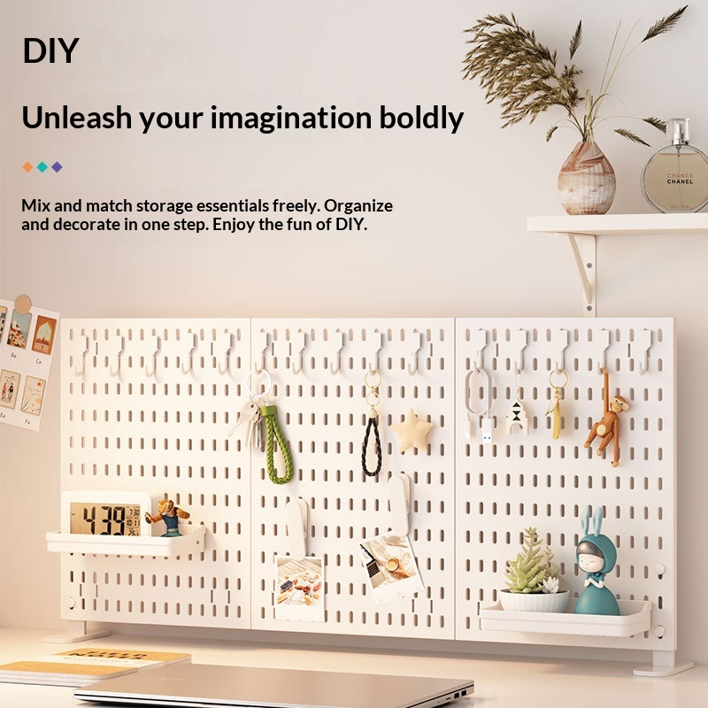Pegboard Office Organizer - Organizador de Mesa Vertical com Fixação