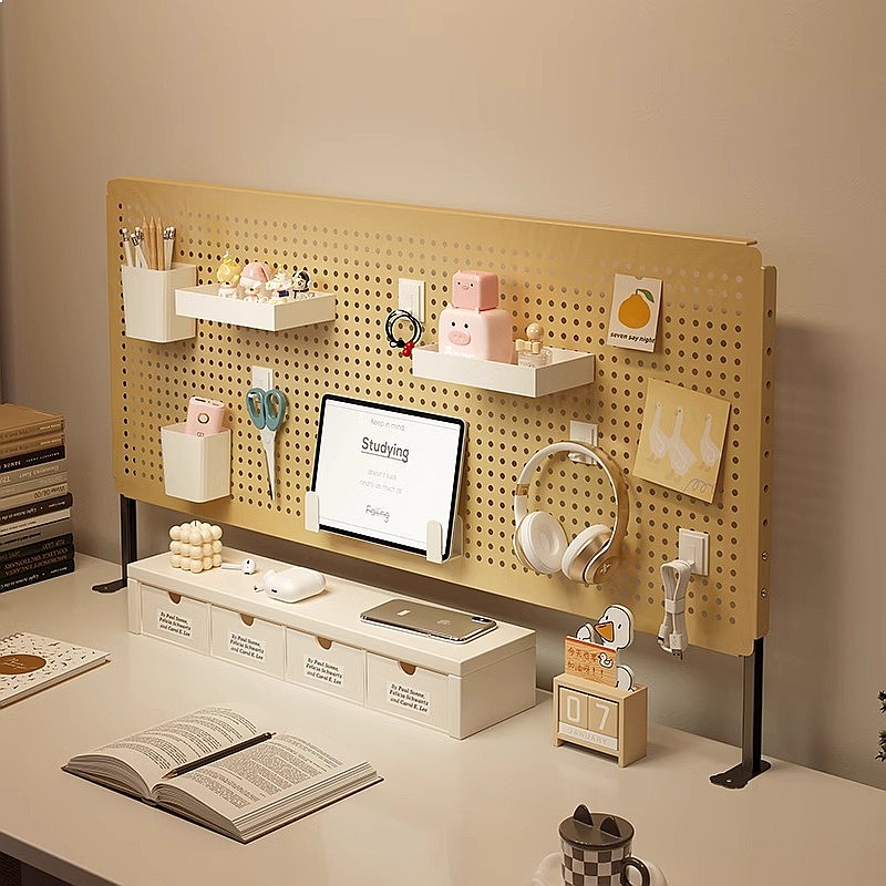 Pegboard Office Organizer - Organizador de Mesa Vertical com Pegboard,