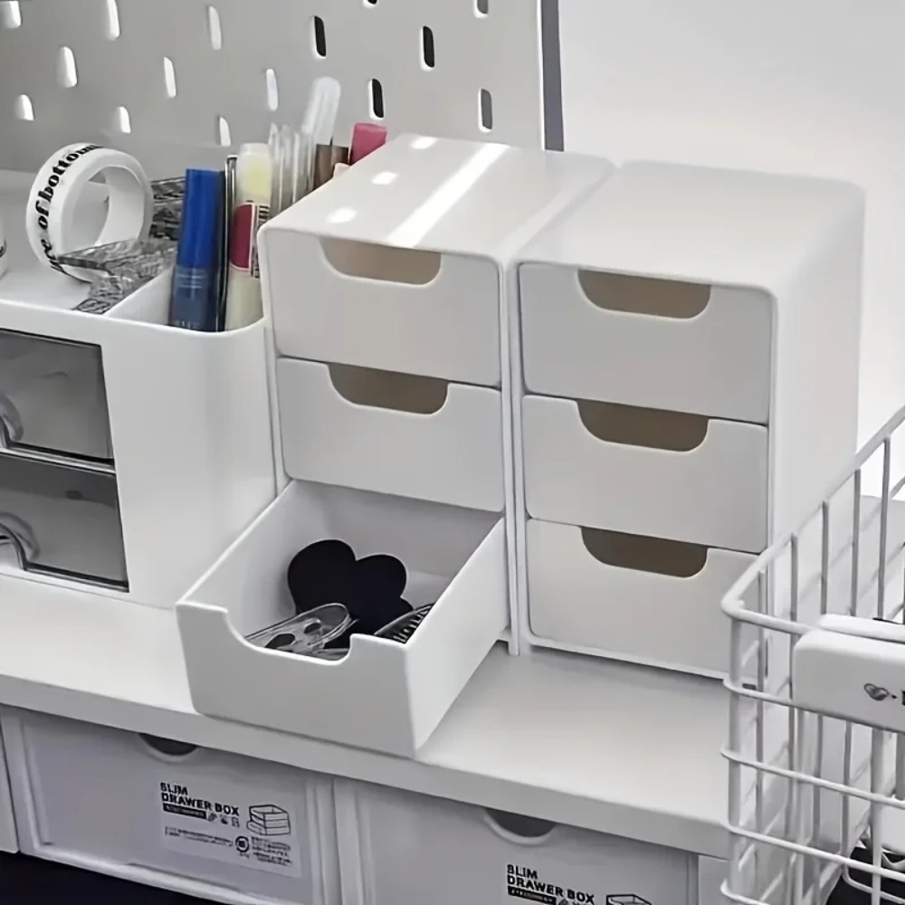 Pegboard Office Organizer - Organizador de Mesa Elegante de 3
