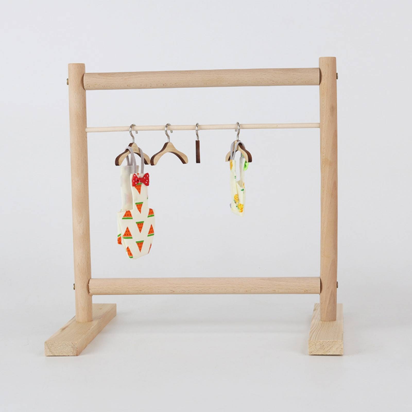 Coat Rack Standing - Cabideiro de Madeira para Roupas de