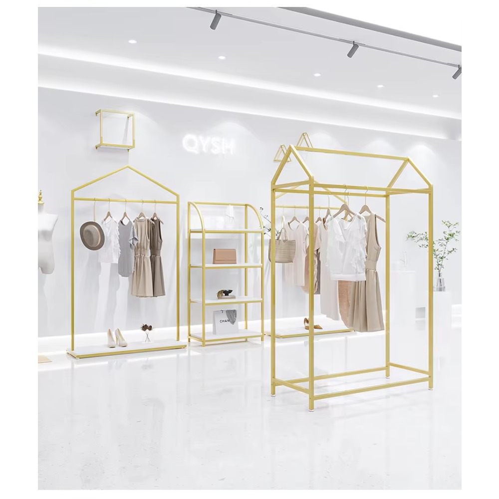 Coat Rack Standing - Arara de Roupas e Expositor Multinível