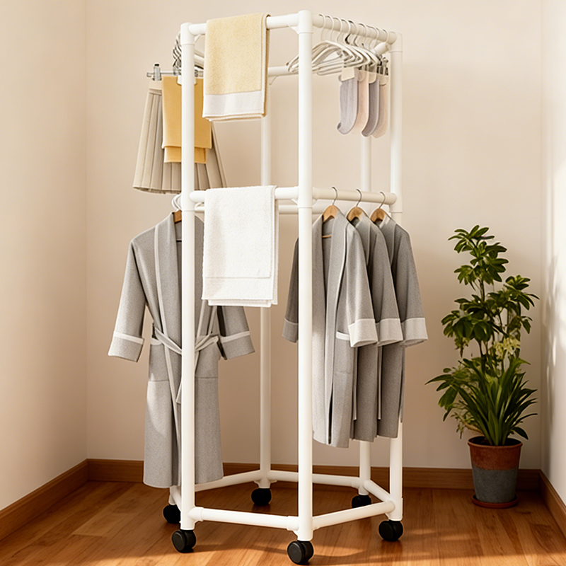Cabideiro de Chão Giratório He - Coat Rack Standing avaliação e preço