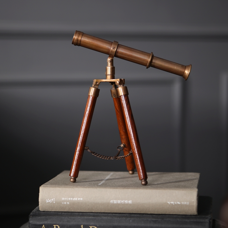 Telescópio De Latão Retro para - Office Furniture At Home avaliação e preço