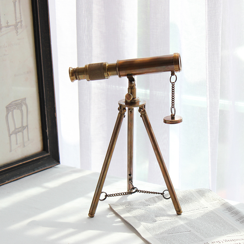 Telescópio De Latão Retro para - Office Furniture At Home avaliação e preço