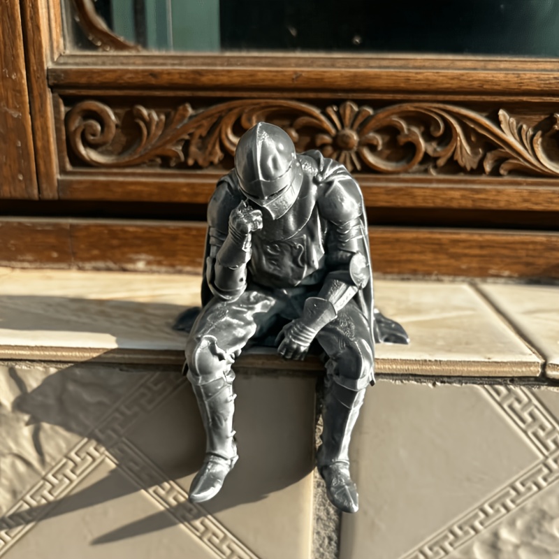 Estatueta de Cavaleiro Medieva - Office Furniture At Home avaliação e preço
