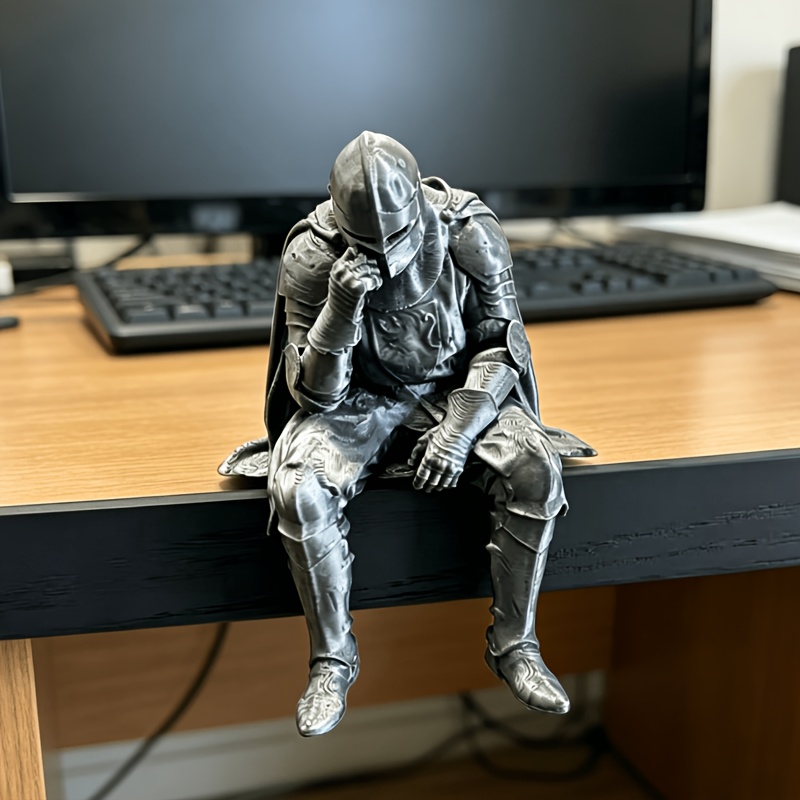 Estatueta de Cavaleiro Medieva - Office Furniture At Home avaliação e preço