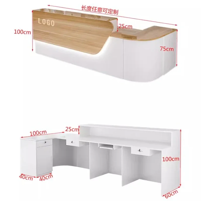 Balcão de Recepção de Luxo par - Office Furniture Usa avaliação e preço
