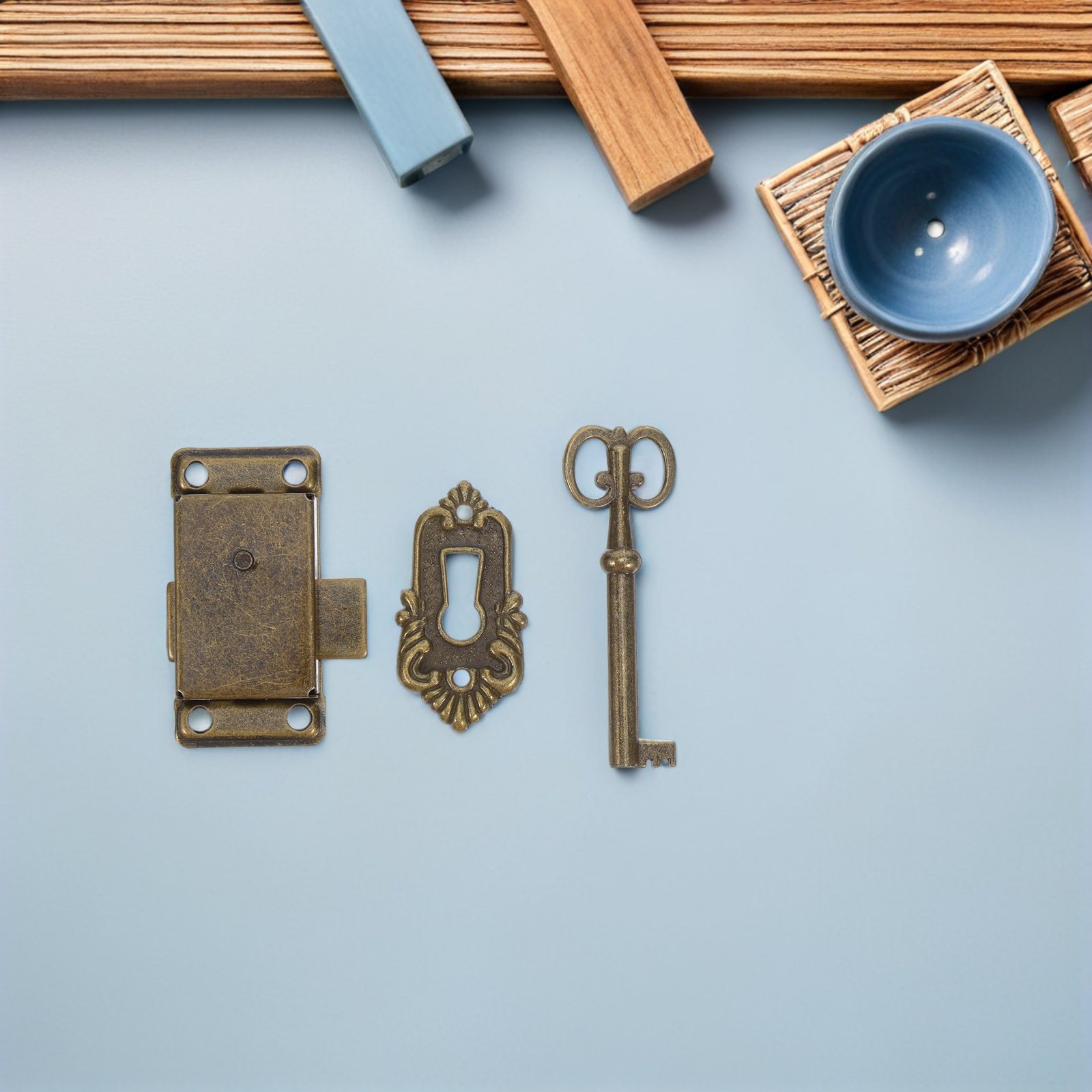 4 Conjuntos de Fechaduras Vint - Office Furniture Cabinets avaliação e preço