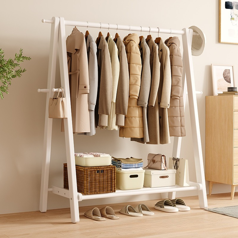 Armário de Madeira Maciça Inde - Coat Rack Standing avaliação e preço