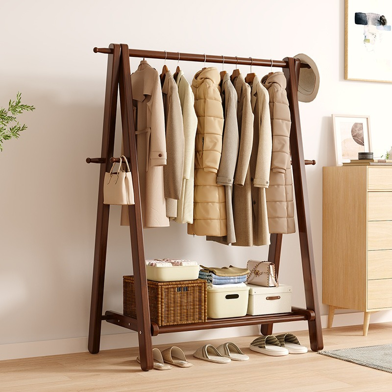 Armário de Madeira Maciça Inde - Coat Rack Standing avaliação e preço
