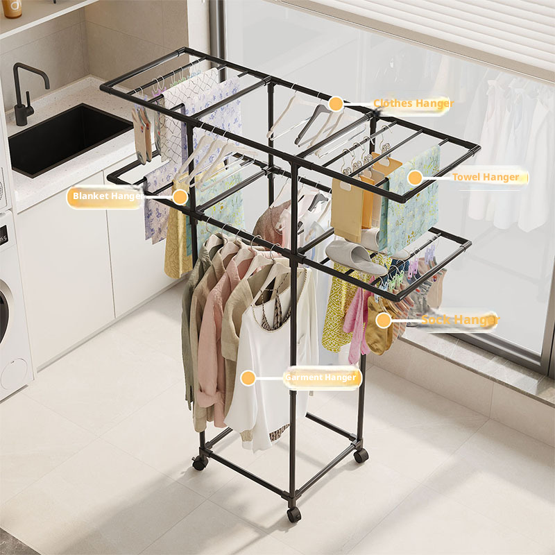 Varal de Chão com Rodas para R - Coat Rack Standing avaliação e preço