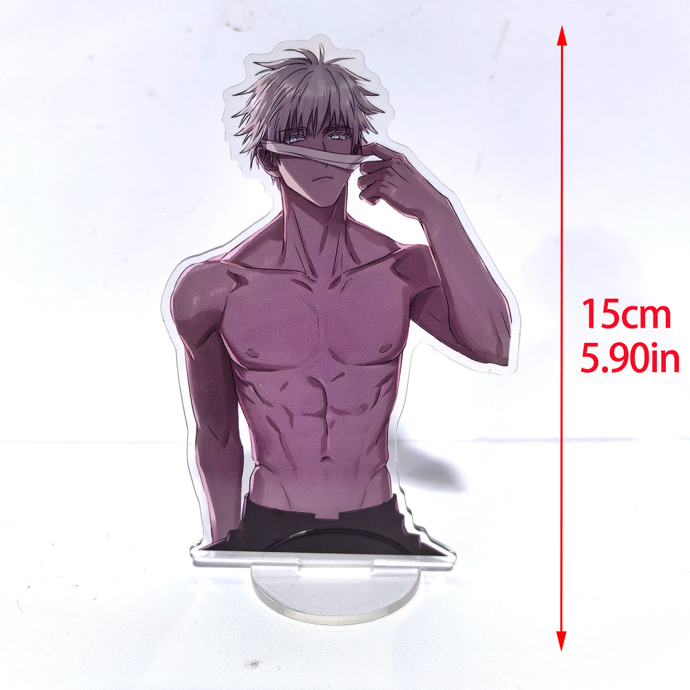 15cm anime jujutsu kaisen gojo - Coat Rack Standing avaliação e preço