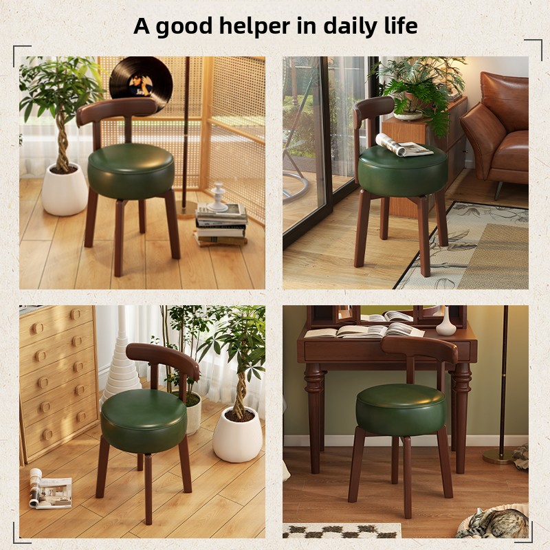 Cadeira giratória de madeira m - Office Furniture Home avaliação e preço