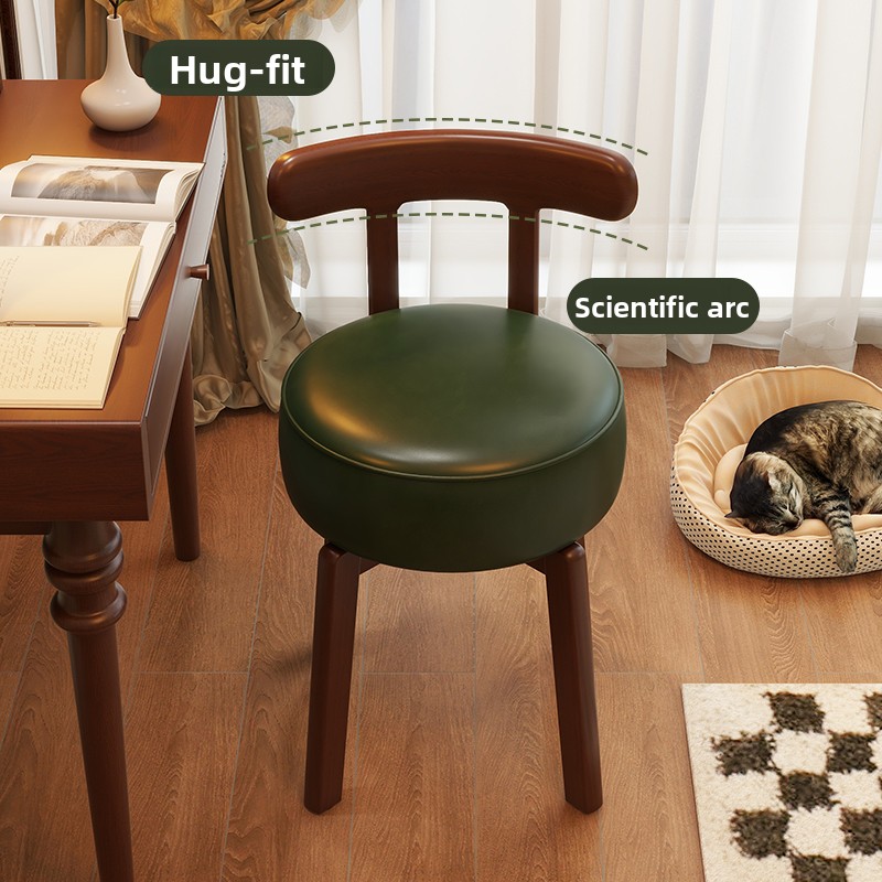 Cadeira giratória de madeira m - Office Furniture Home avaliação e preço