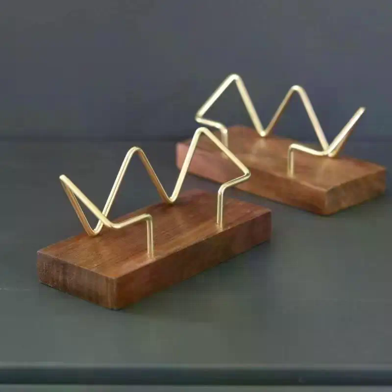 Suporte de madeira para cartõe - Pegboard Office Organizer avaliação e preço