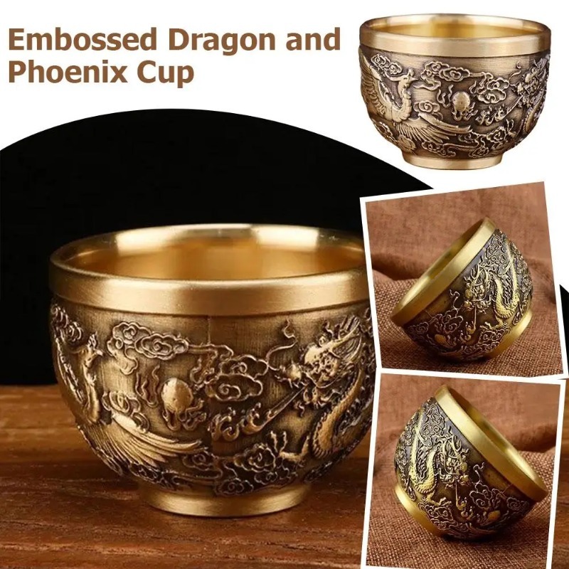 Mini Copo com Padrão de Dragão - Office Furniture Phoenix avaliação e preço