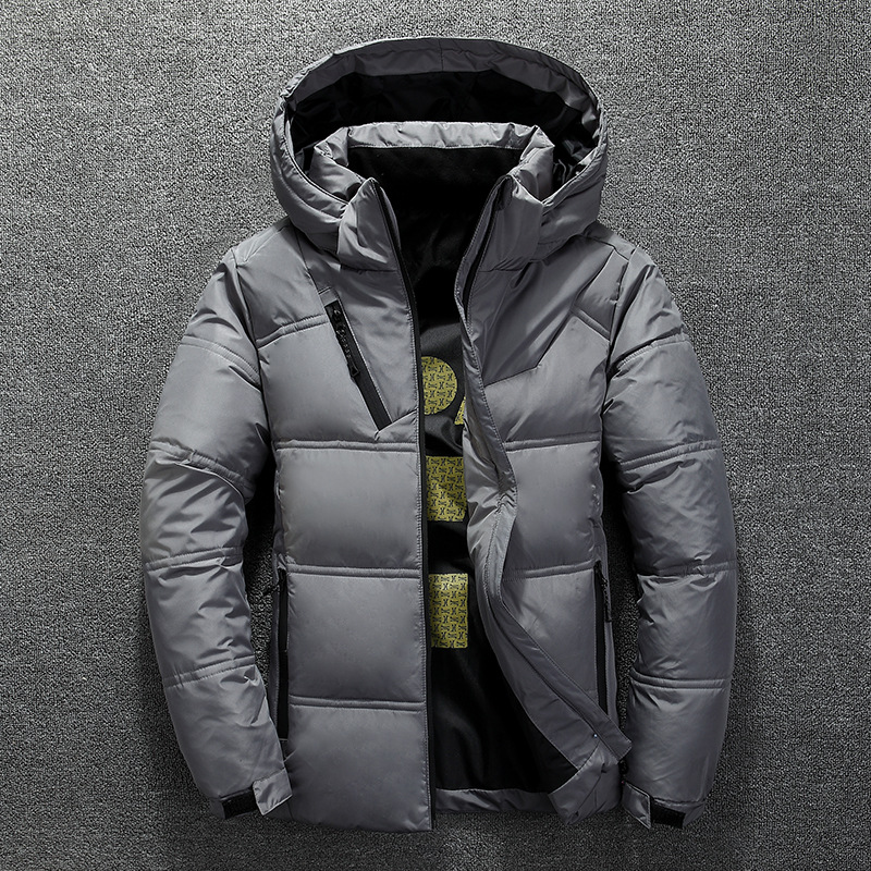 Inverno quente jaqueta masculi - Coat Rack Standing avaliação e preço