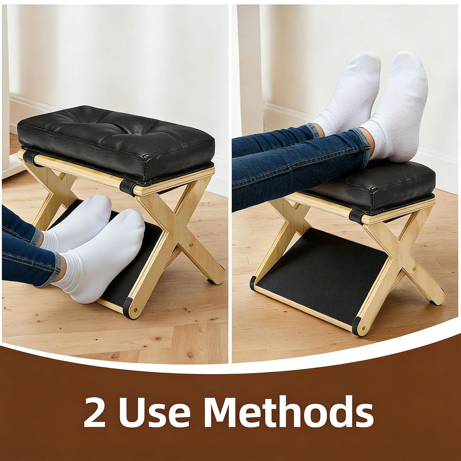 Descanso para os Pés de Madeir - Office Furniture Wholesale avaliação e preço