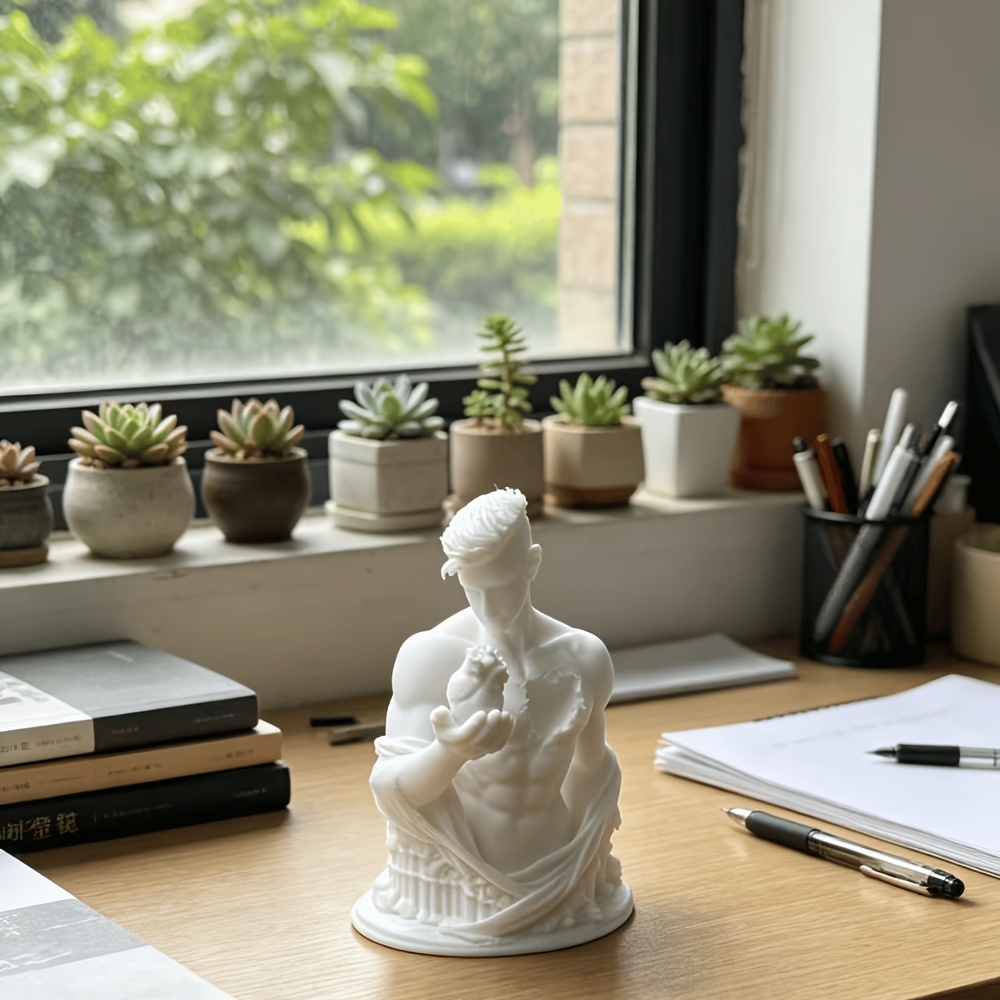 Escultura de Busto Masculino c - Office Furniture Wholesale avaliação e preço